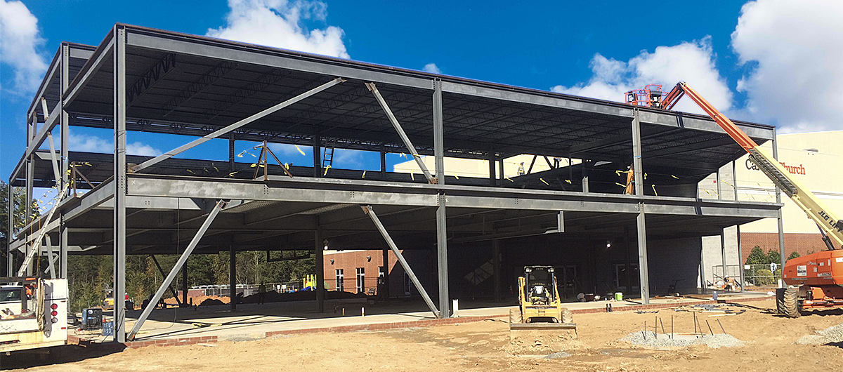 steel-supply-and-erection-company-steel-erectors of structural steel in north-carolina-south-carolina-and-virginia